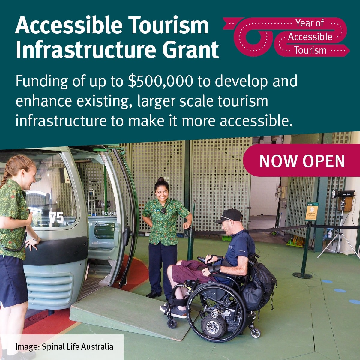 accessible tourism queensland fund